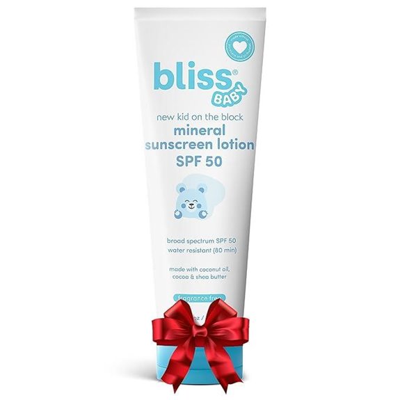 Bliss Baby SPF 50 Mineral Sunscreen for Sensitive Skin