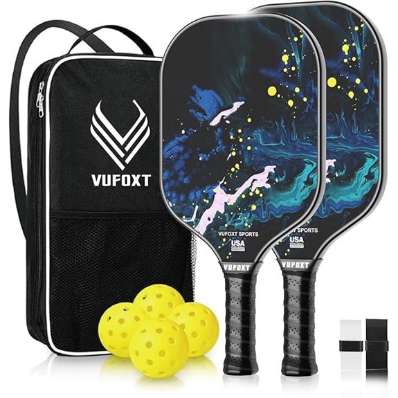 Pickleball Paddles Set of 2/4 USAPA Approved