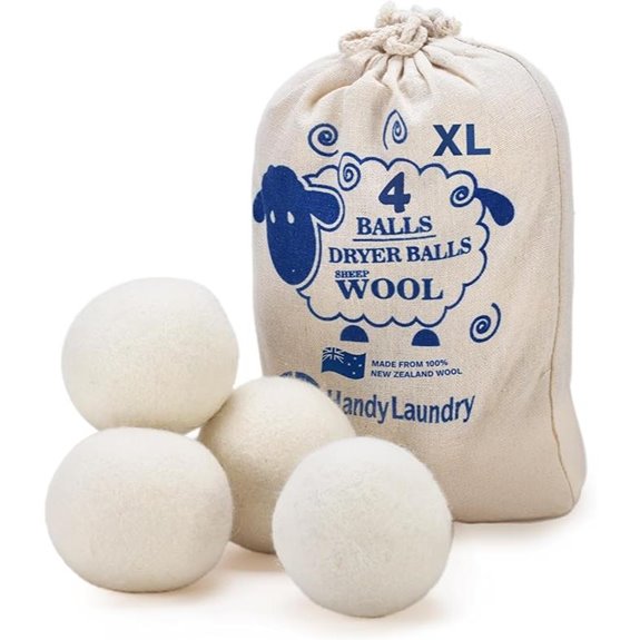 Laundry Wool Dryer Balls (Pack of 4)