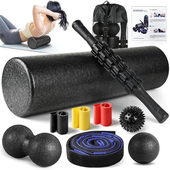 7-in-1 Foam Roller Set for Full Body Therapy