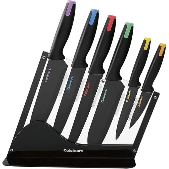 Cuisinart 7-Piece Nonstick Ceramic Knife Set