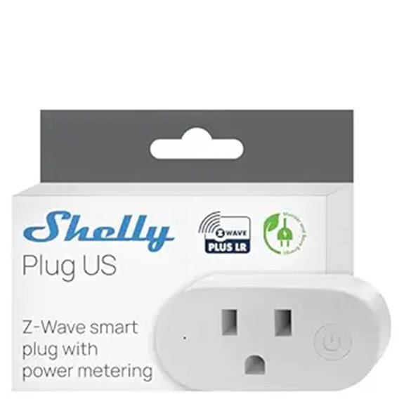 Shelly Wave Plug US LR Z-Wave Smart Plug