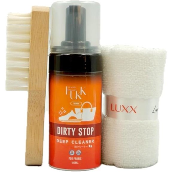 LUXX Deep Shoe Cleaner Kit with Brush and Towel