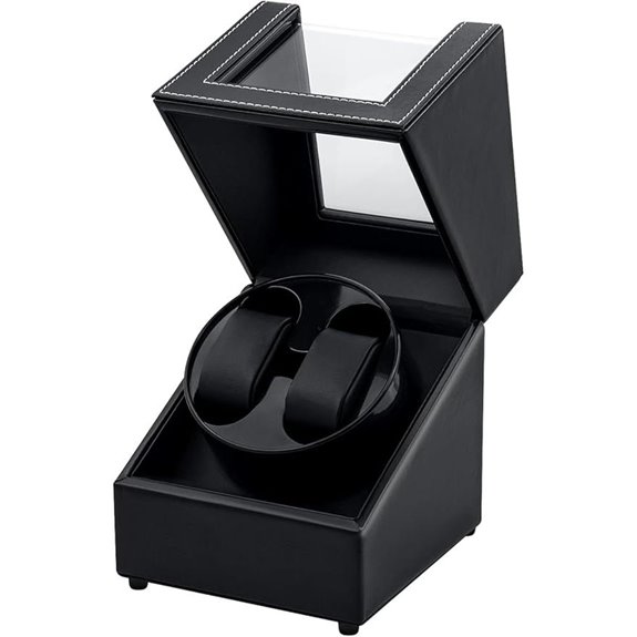 Mcbazel Double Watch Winder Box with Quiet Motor