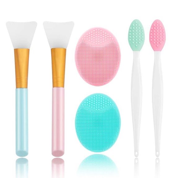 silicone facial exfoliation tools