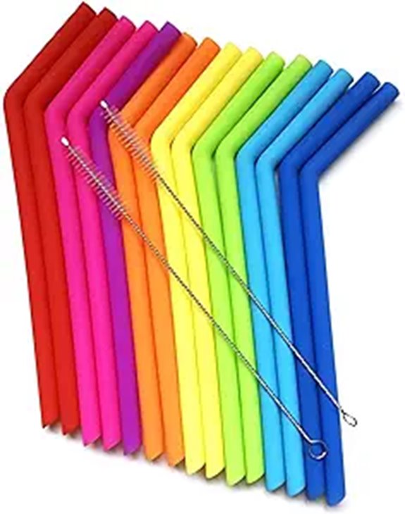 Reusable Silicone Straws for 20 & 30 oz Tumblers