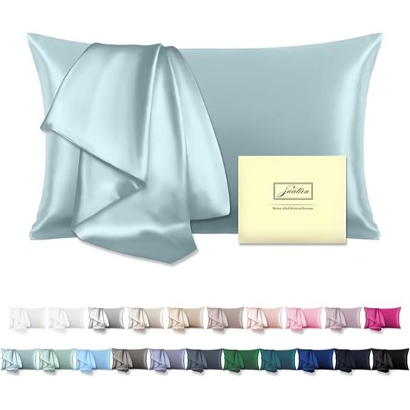 Mulberry Silk Pillowcase with Hidden Zipper (20x26)