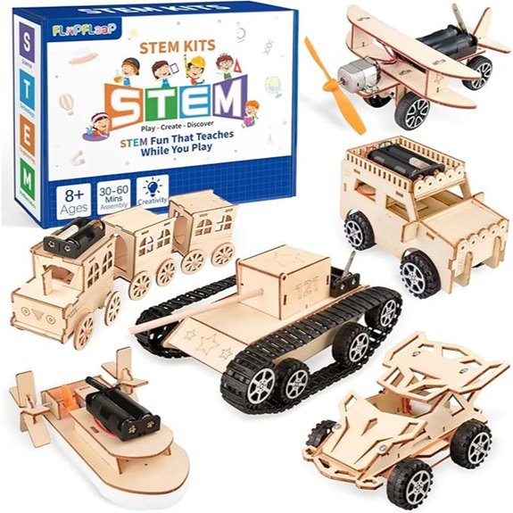 6-in-1 STEM Kits for Kids Ages 8-12
