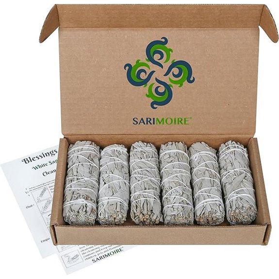 White Sage Smudge Sticks - 6 Bundles
