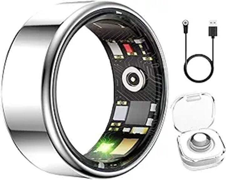 Smart Ring for Sleep Fitness Heart Rate Water-Resistant