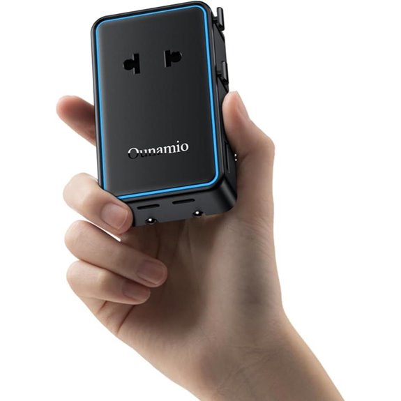 Ultra-Thin 25W Travel Power Adapter with 4 Ports