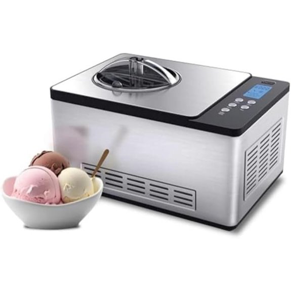 Whynter 2.1 Qt. Ice Cream Maker with Compressor