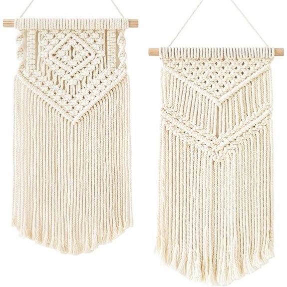 Dahey Small Macrame Wall Hangings (2 Pack)