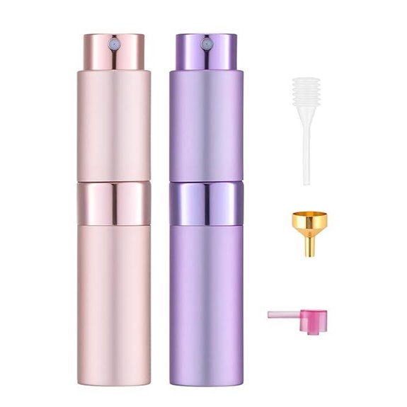 Tekson 8ml Refillable Travel Perfume Atomizer