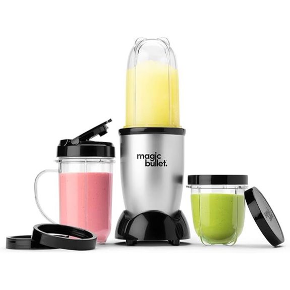 Magic Bullet Blender Small Silver 11 Piece Set