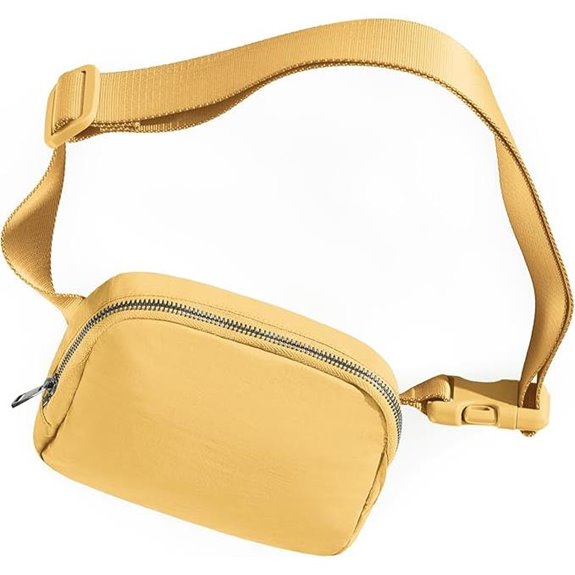 ODODOS Mini Belt Bag for Workout and Travel