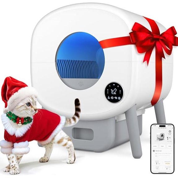 Cumrige Self-Cleaning Cat Litter Box with APP Control