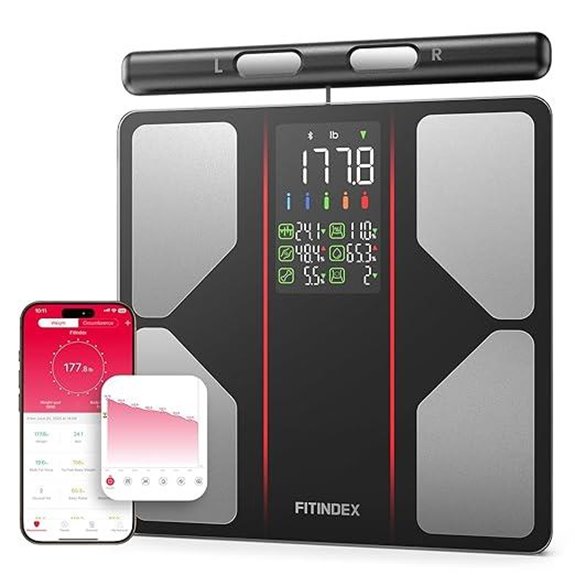 FITINDEX Smart Body Scale with Body Composition Analysis