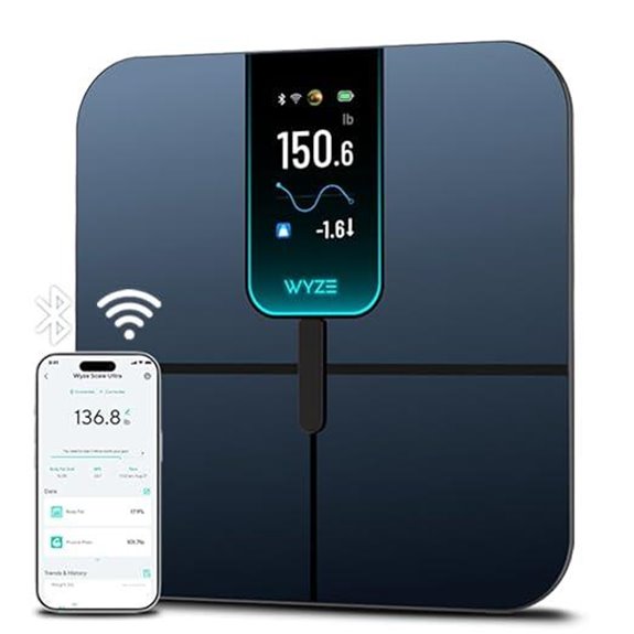 Wyze Ultra Smart Body Fat Scale with Heart Rate