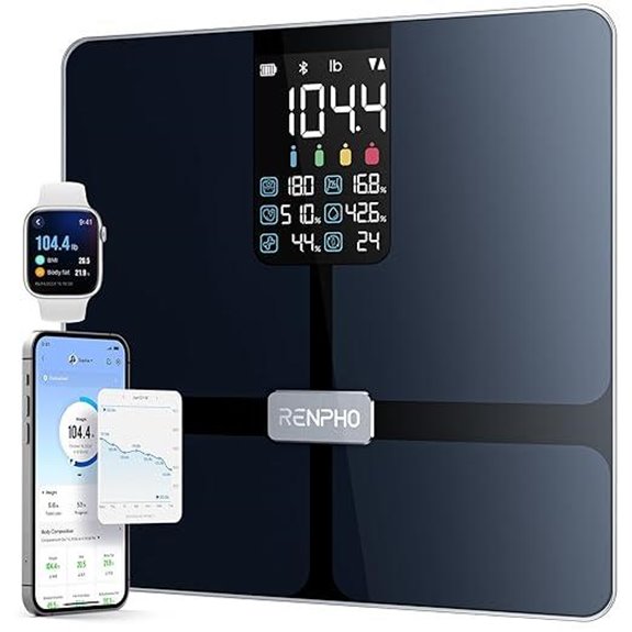 RENPHO Smart Body Weight Scale with BMI & Metrics