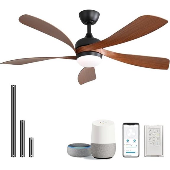 Sofucor 52 Smart Ceiling Fan with Light