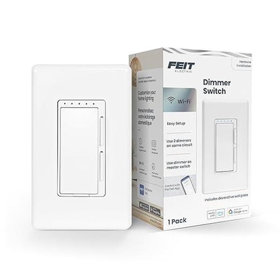 Feit Electric Smart Dimmer Switch with Alexa Compatibility