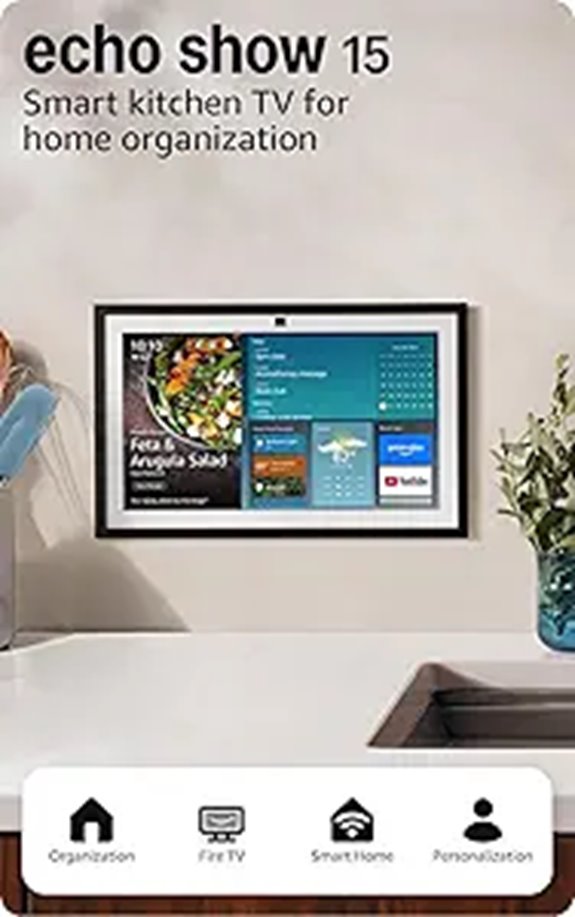 Amazon Echo Show 15 Full HD Kitchen Hub with Alexa