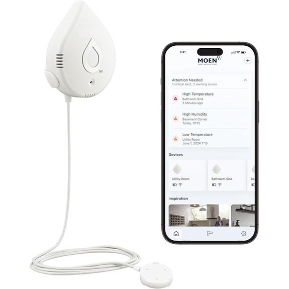 Moen Flo Smart Water Leak Detector (1-Pack)