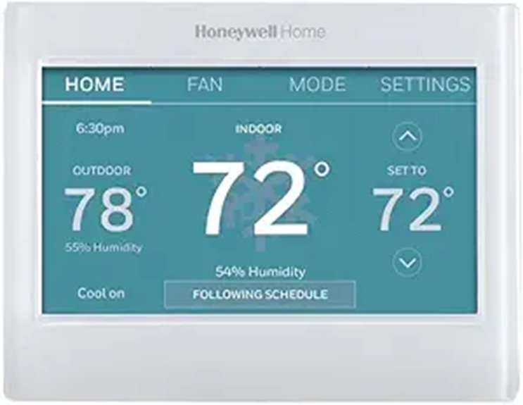 Honeywell Wi-Fi Smart Color Thermostat with Alexa