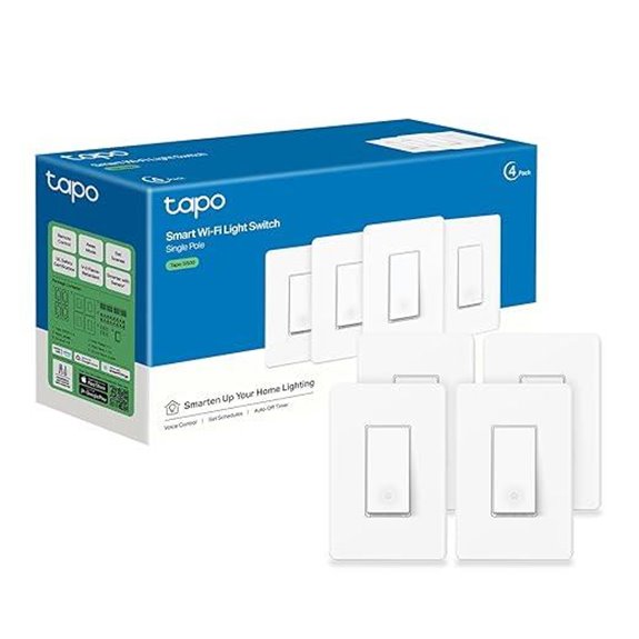 TP-Link Tapo Wi-Fi Smart Light Switch (4-Pack)