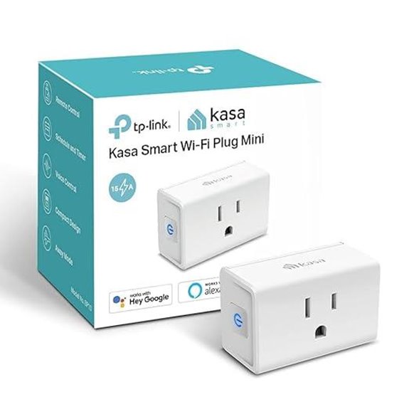 Kasa Smart Mini Wi-Fi Plug Alexa & Google Compatible