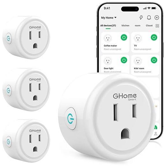 GHome WiFi Smart Plug with Alexa & Google Compatibility