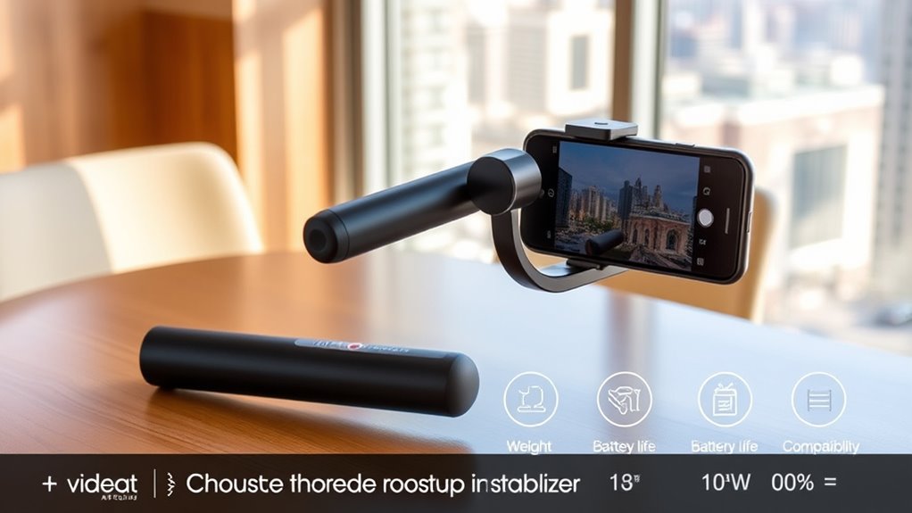 smartphone gimbal selection tips