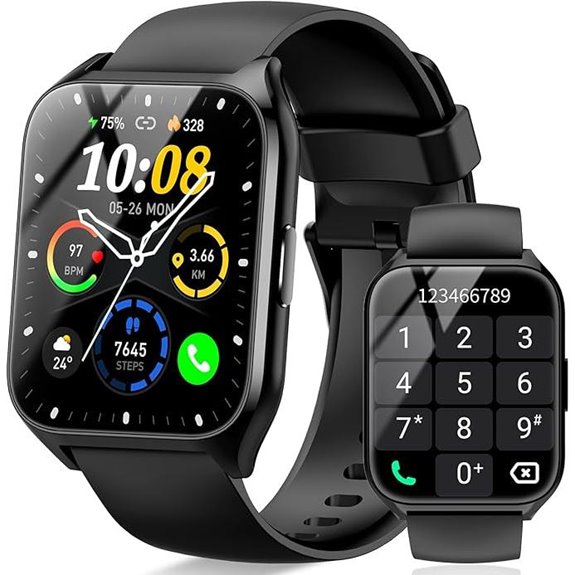 HD Smartwatch with Calls Sport Modes & Heart Rate