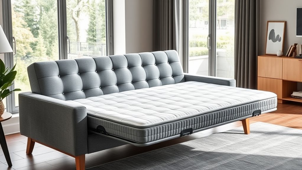 sofa bed comfort features