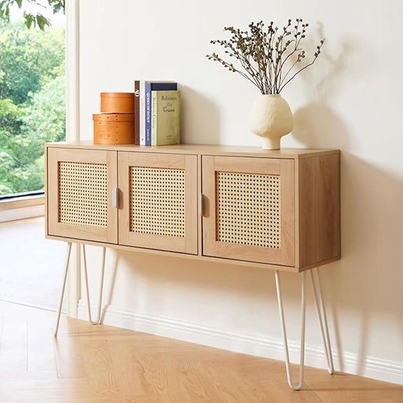 Netstar Entryway Sofa Console with Storage Drawers