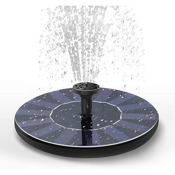 Solar Fountain Pump for Bird Bath and Garden
