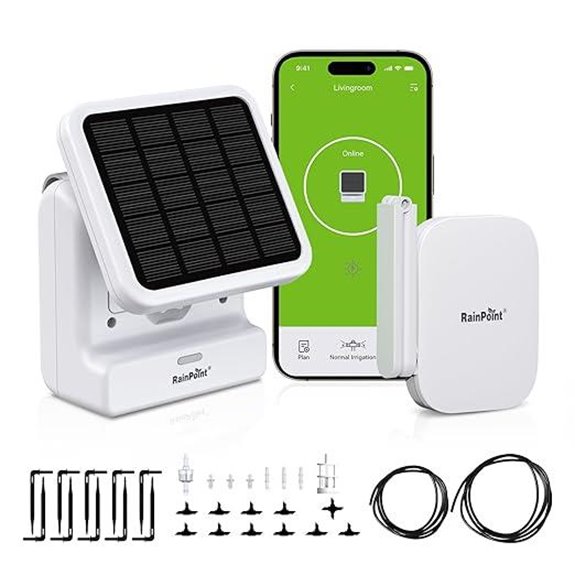 RAINPOINT WiFi Solar Plant Watering System