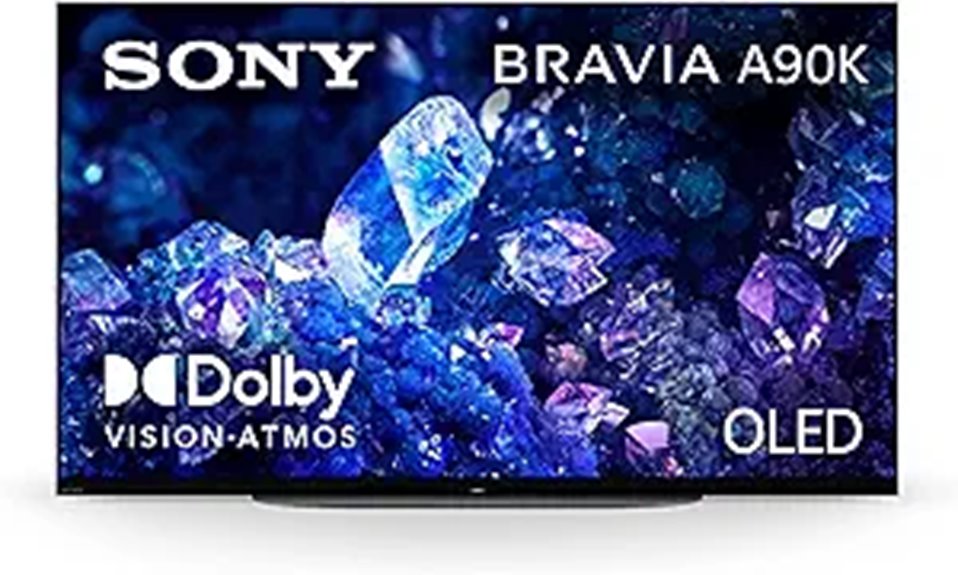 Sony 42 4K OLED TV A90K Series with Google TV