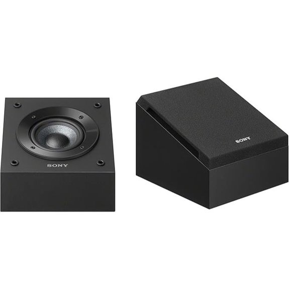 Sony SSCSE Dolby Atmos Enabled Speakers Black (Pair) 4 Inch (Pack of 2)