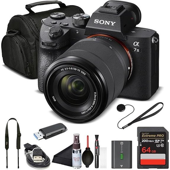 Sony Alpha 7 III Full Frame Mirrorless Camera Kit