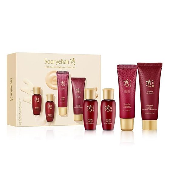 Sooryehan Hyobidam Travel Skincare Set (4 Pack)