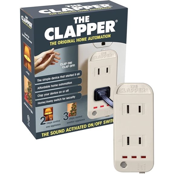 Clapper Sound-Activated Home Automation Light Switch