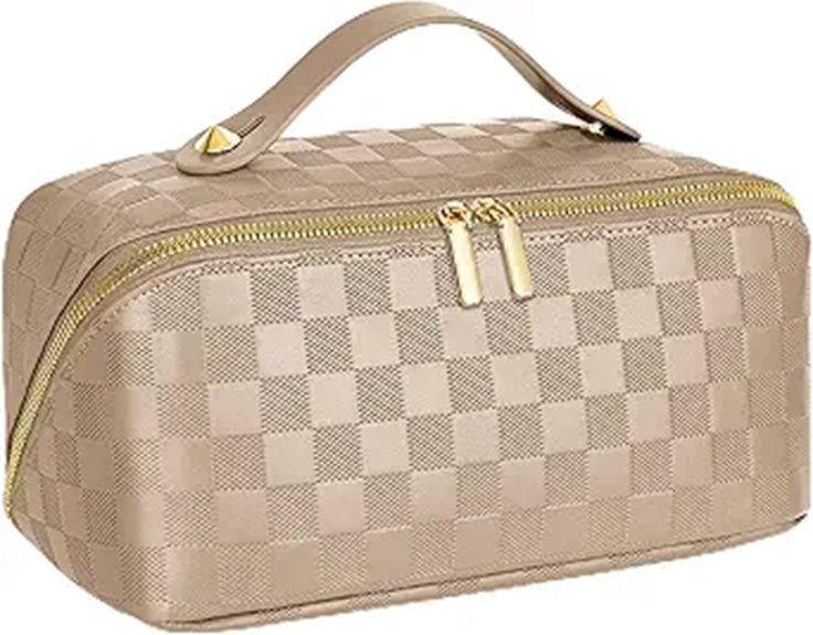 Large Capacity Travel Cosmetic Bag for Women