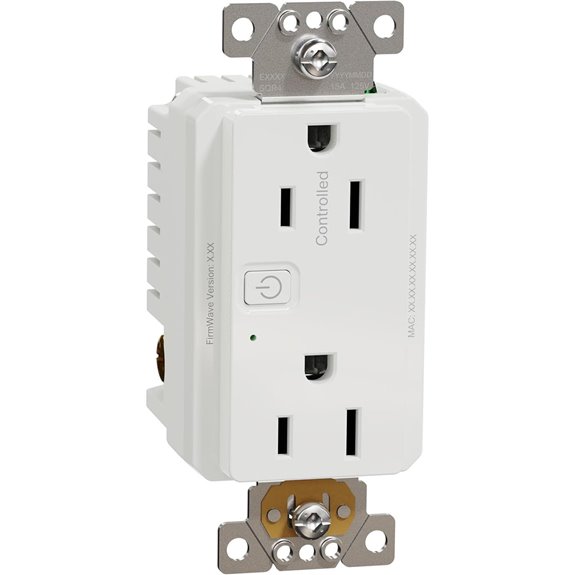 Square D Z-Wave Smart Outlet with Energy Monitoring