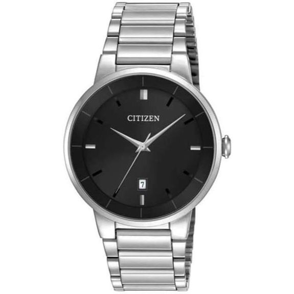 Citizen Quartz Mens Watch Stainless Steel Classic