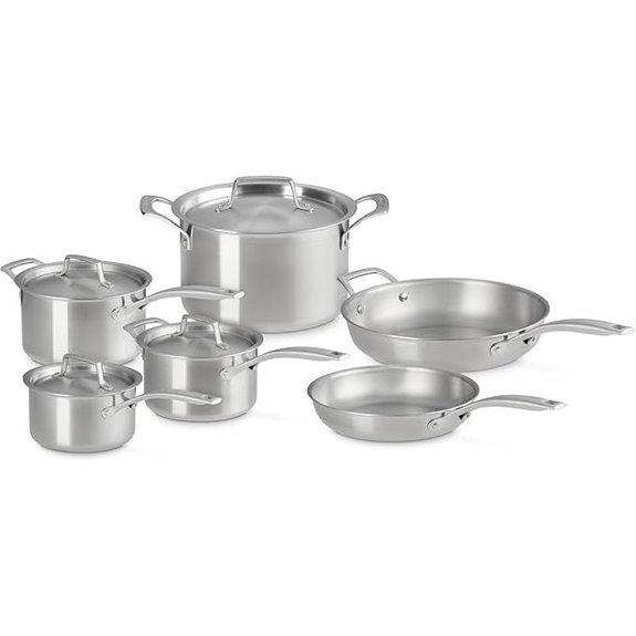 Le Creuset Stainless Steel Essential 10-Piece Set