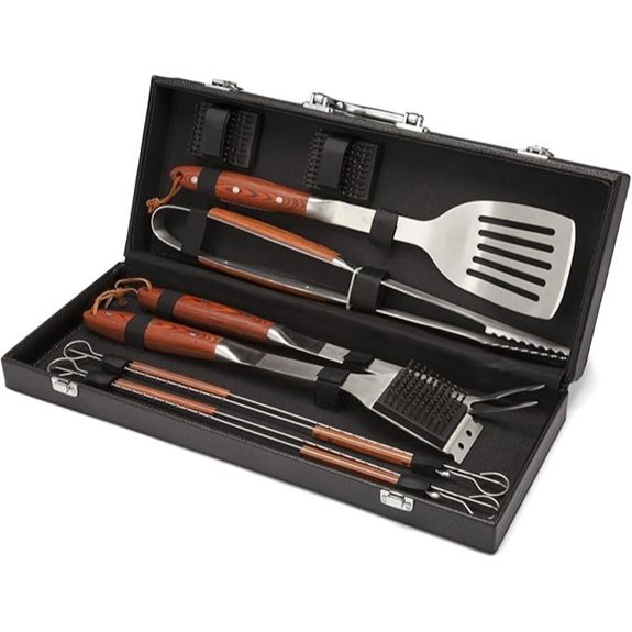 Cuisinart 10-Piece Stainless Steel Grilling Set