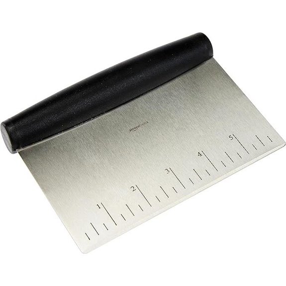 Amazon Basics Stainless Steel Scraper/Chopper (6)