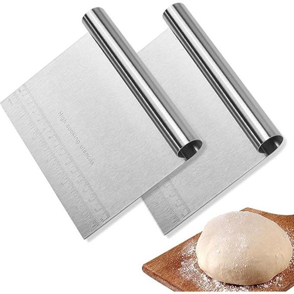 CoguZed Stainless Steel Pastry and Dough Cutter Set
